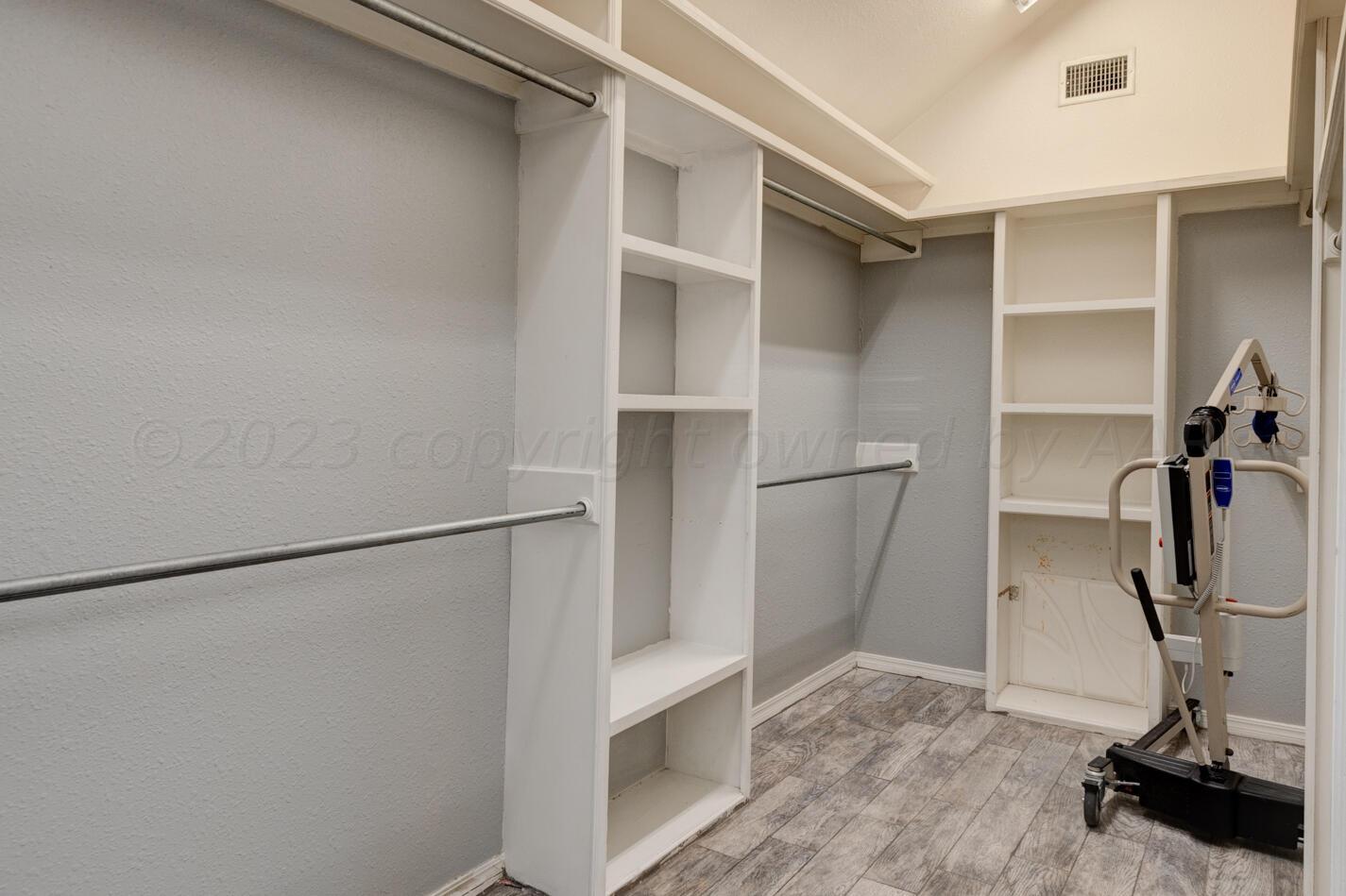 8101 Sheldon Road Amarillo, TX 79119 - Photo 17 of 24 Huge Primary Bedroom Closet