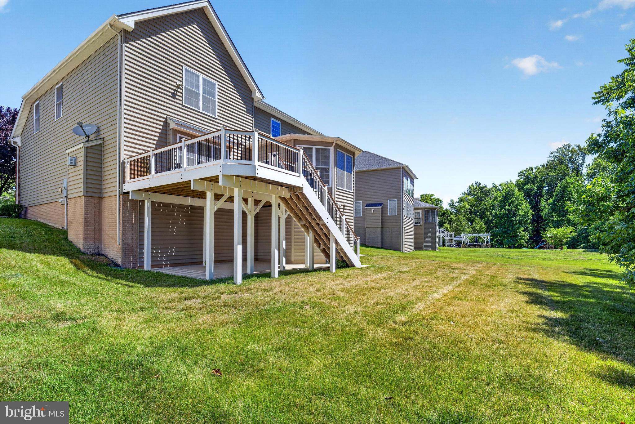 4518 Bridle Ridge Road Upper Marlboro, MD 20772 - Photo 68 of 85 One of few homes with backyard deck