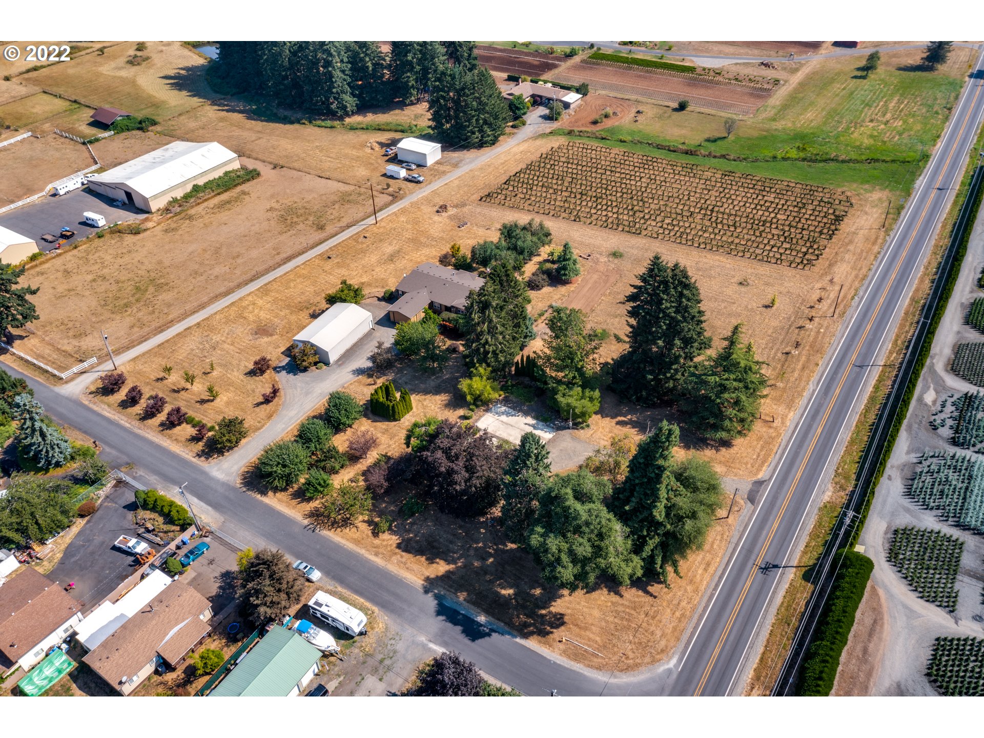 29089 Southeast Kelso Road Boring, OR 97009 - Photo 29 of 31 a view of a yard with an outdoor space