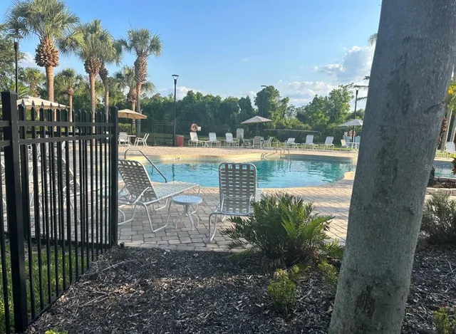 a view of a balcony with lake view