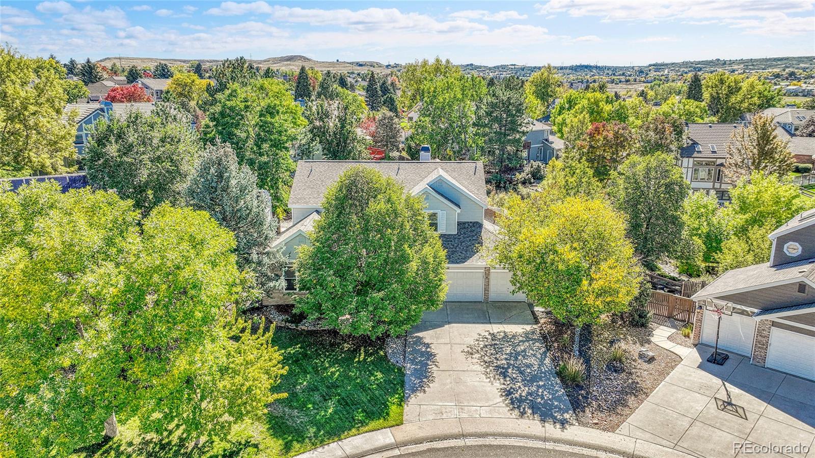 6722 Eagle Place Highlands Ranch, CO 80130 - Photo 34 of 47 a view of a outdoor space and a yard