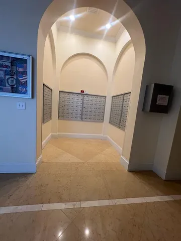 a view of front door