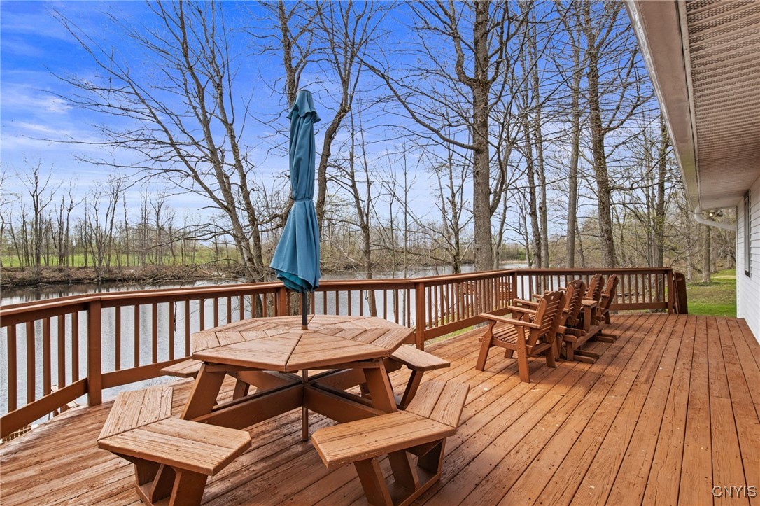 545 County Rte 54 Schroeppel, NY 13132 - Photo 18 of 50 main deck off first level over looking the water