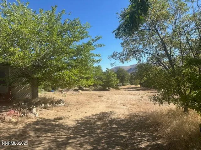 a view of ocean view with trees