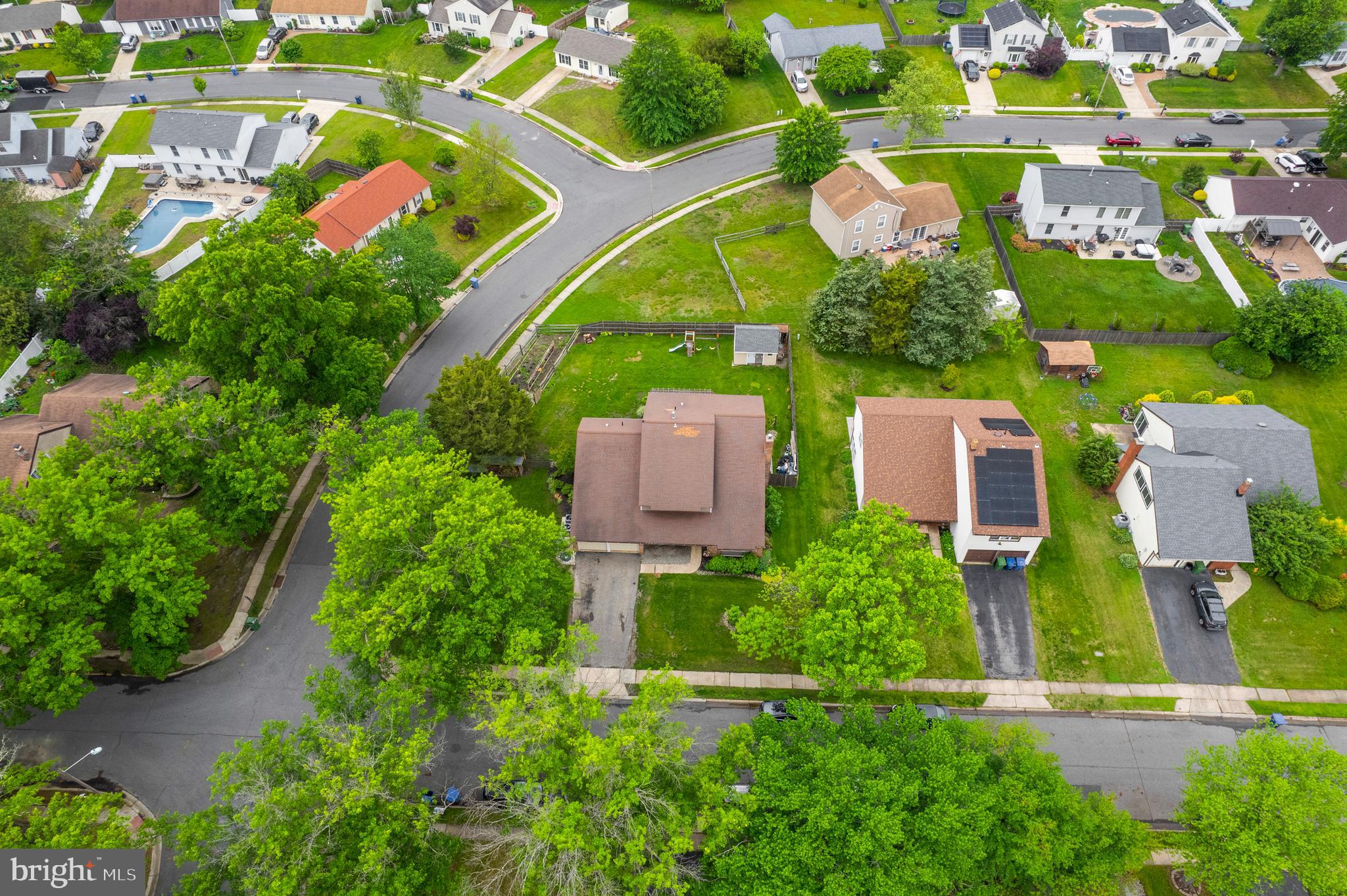 29 Concord Road Marlton, NJ 08053 - Photo 42 of 49 an aerial view of multiple houses with yard