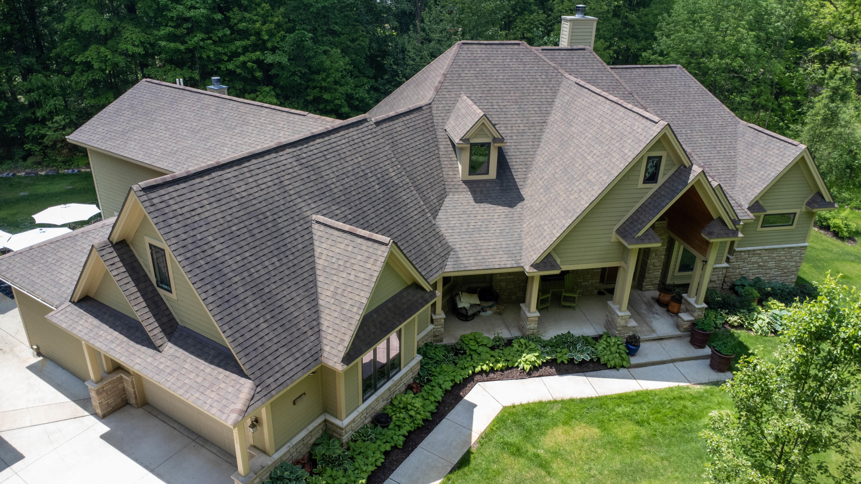 3835 Hawk Crest Road Ann Arbor, MI 48103 - Photo 83 of 102 Aerial 3