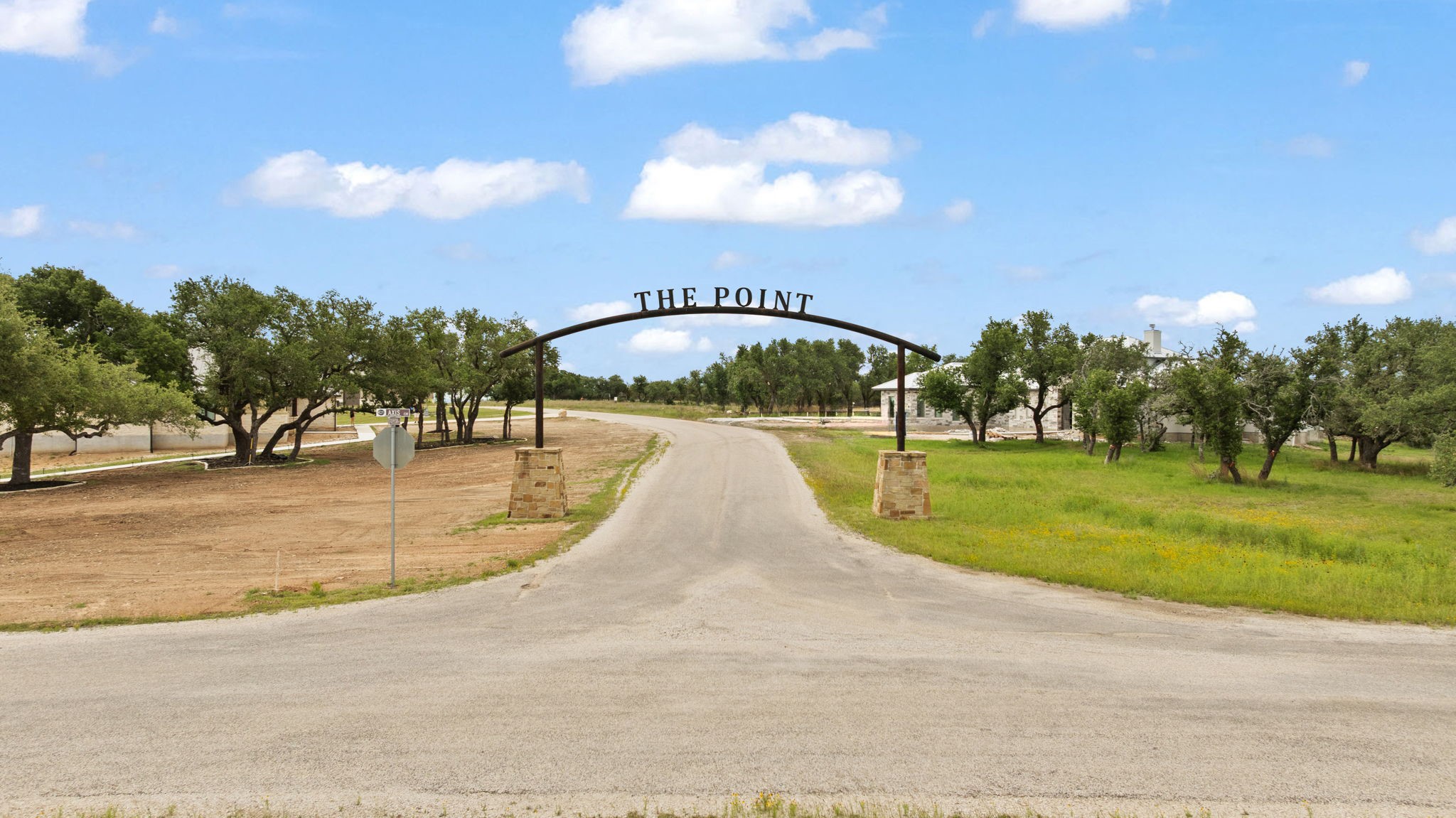 View of asphalt road