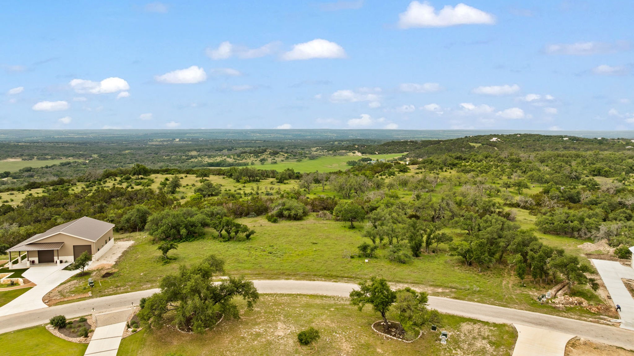 120 Trophy Oak Point Fredericksburg, TX 78624 - Photo 5 of 33 Aerial view of a forest