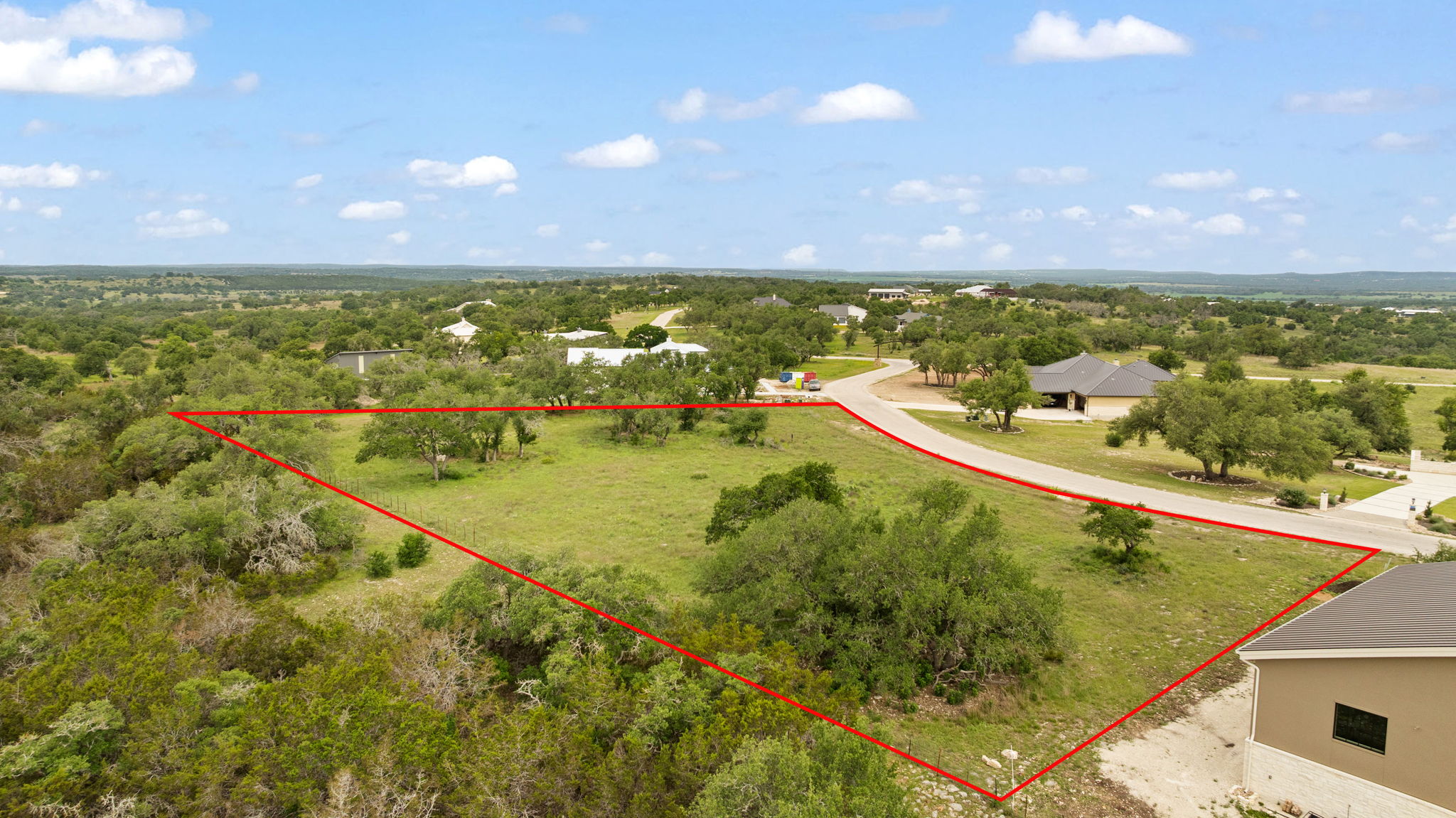 120 Trophy Oak Point Fredericksburg, TX 78624 - Photo 9 of 33 View of property location featuring property parcel outlined