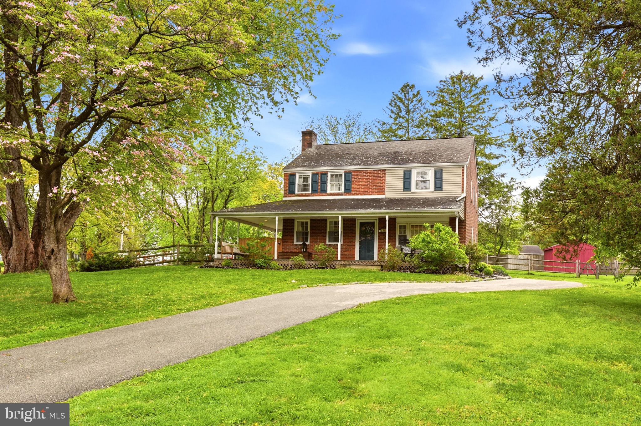 528 South Old Middletown Road Media, PA 19063 - Photo 2 of 28 Charming home amidst lush greenery.