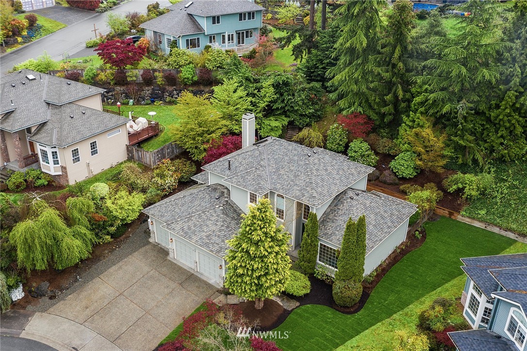 8515 Northeast 176th Street Bothell, WA 98011 - Photo 2 of 25 an aerial view of a house