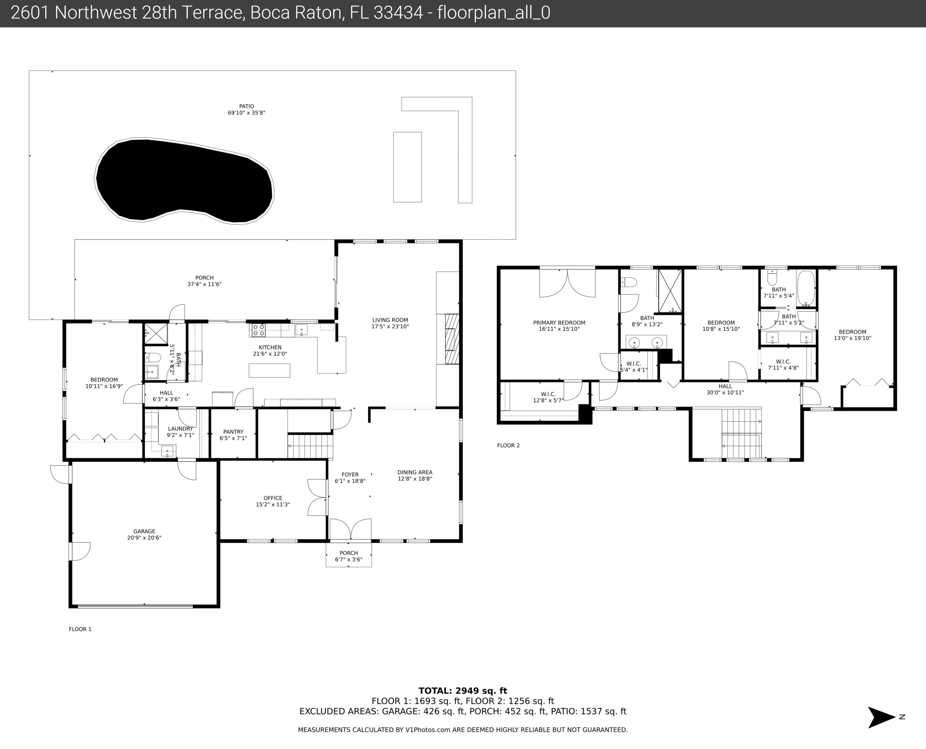 2601 Northwest 28th Terrace Boca Raton, FL 33434 - Photo 88 of 88 88_floorplan_all_0