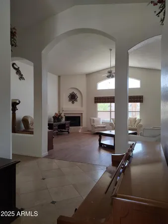 a gym hall with exercise machine