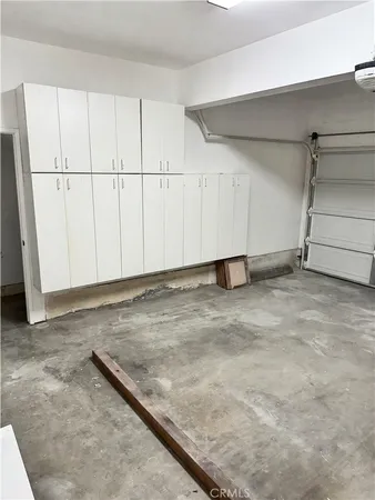 a view of a room with an empty space