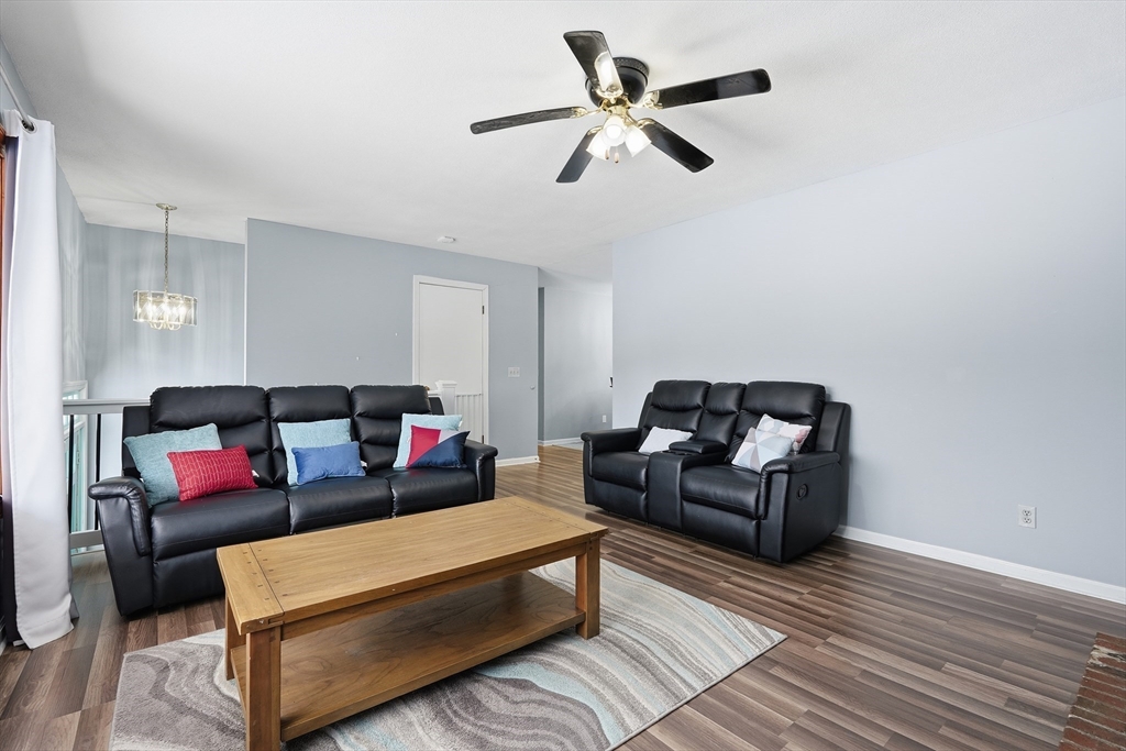32 Homestead Avenue Greenfield, MA 01301 - Photo 7 of 41 a living room with furniture and a ceiling fan
