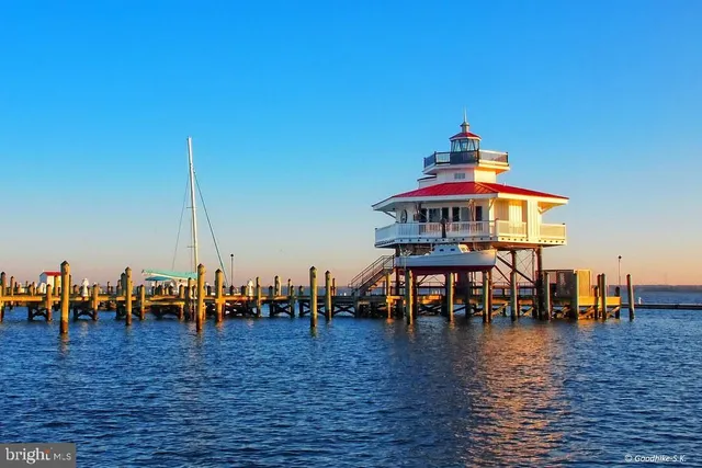 a view of a backyard with deck and a garden