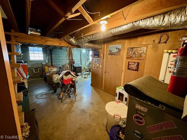 927 Shingle Gap Road Purlear, NC 28665 - Photo 33 of 33 Portion of basement