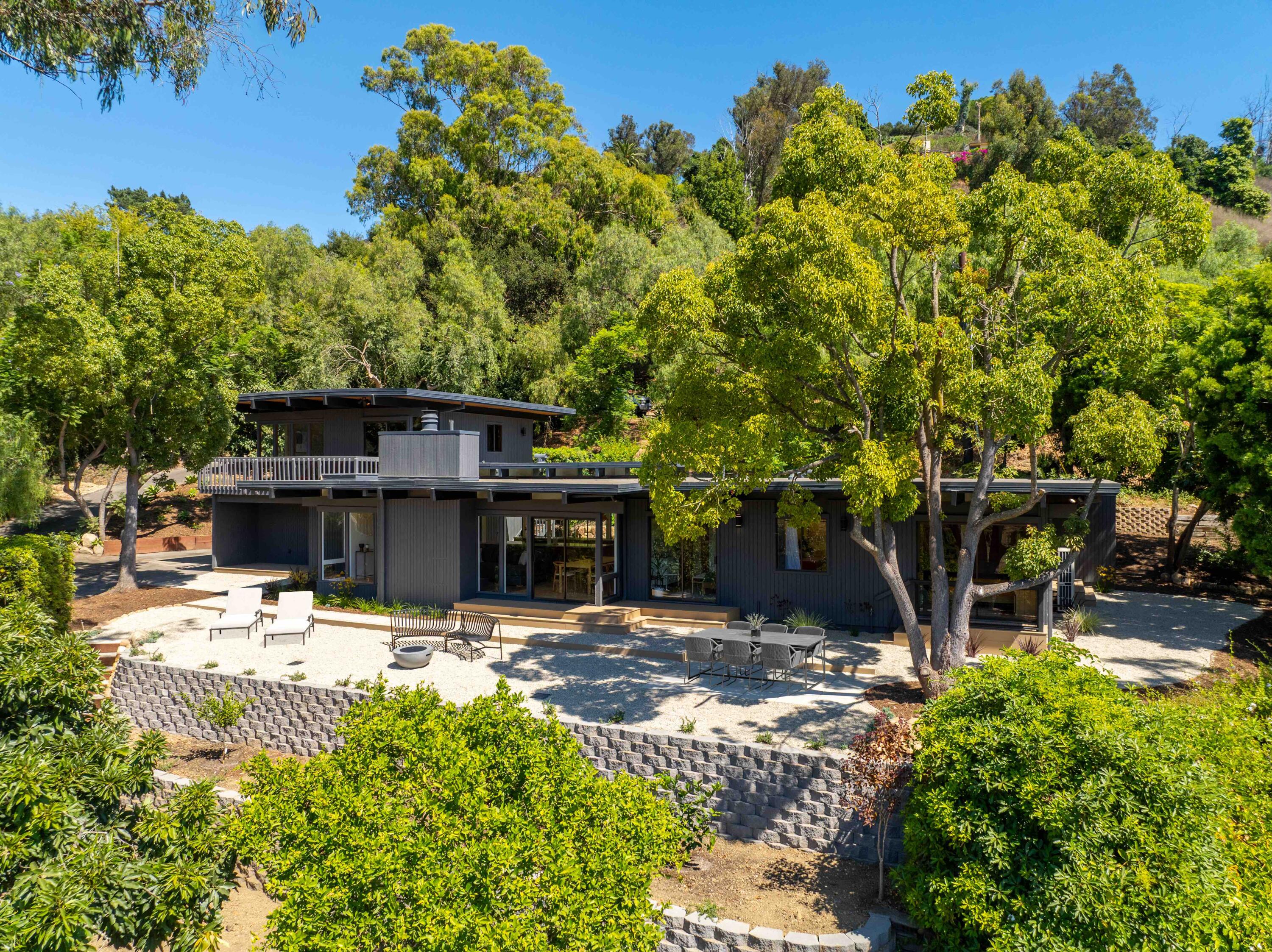 165 Canon View Road Santa Barbara, CA 93108 - Photo 11 of 59 Aerial Front corner