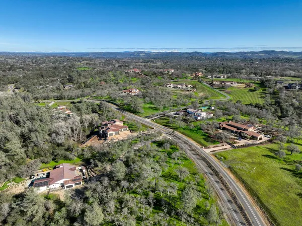 an aerial view of a