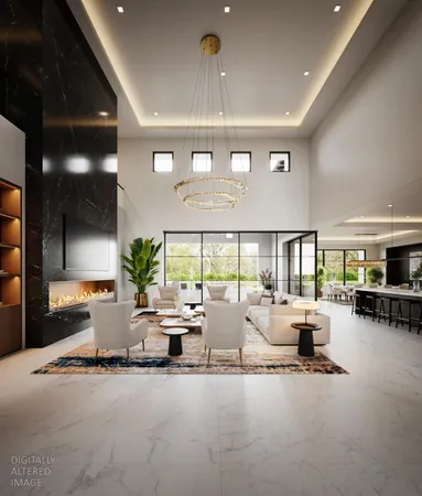 a kitchen with a table and chairs in it