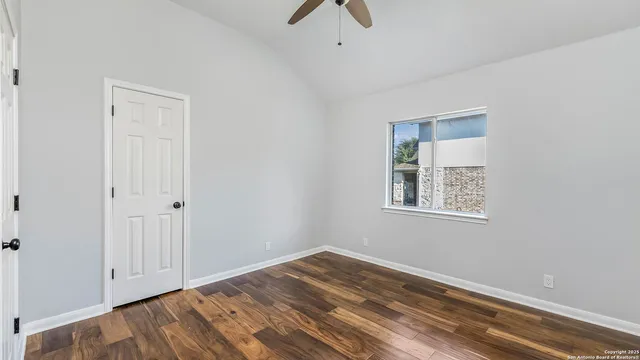 wooden floor in an empty room