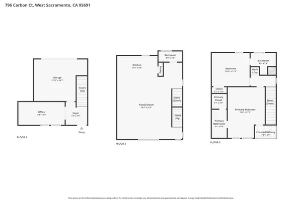 $490,000 | 796 Carbon Court, West Sacramento, CA 95691