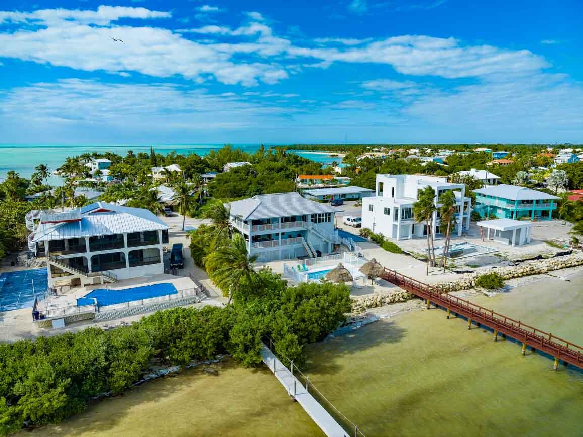 82 Tingler Lane Marathon, FL 33050 - Photo 39 of 54 a view of a house with a ocean view
