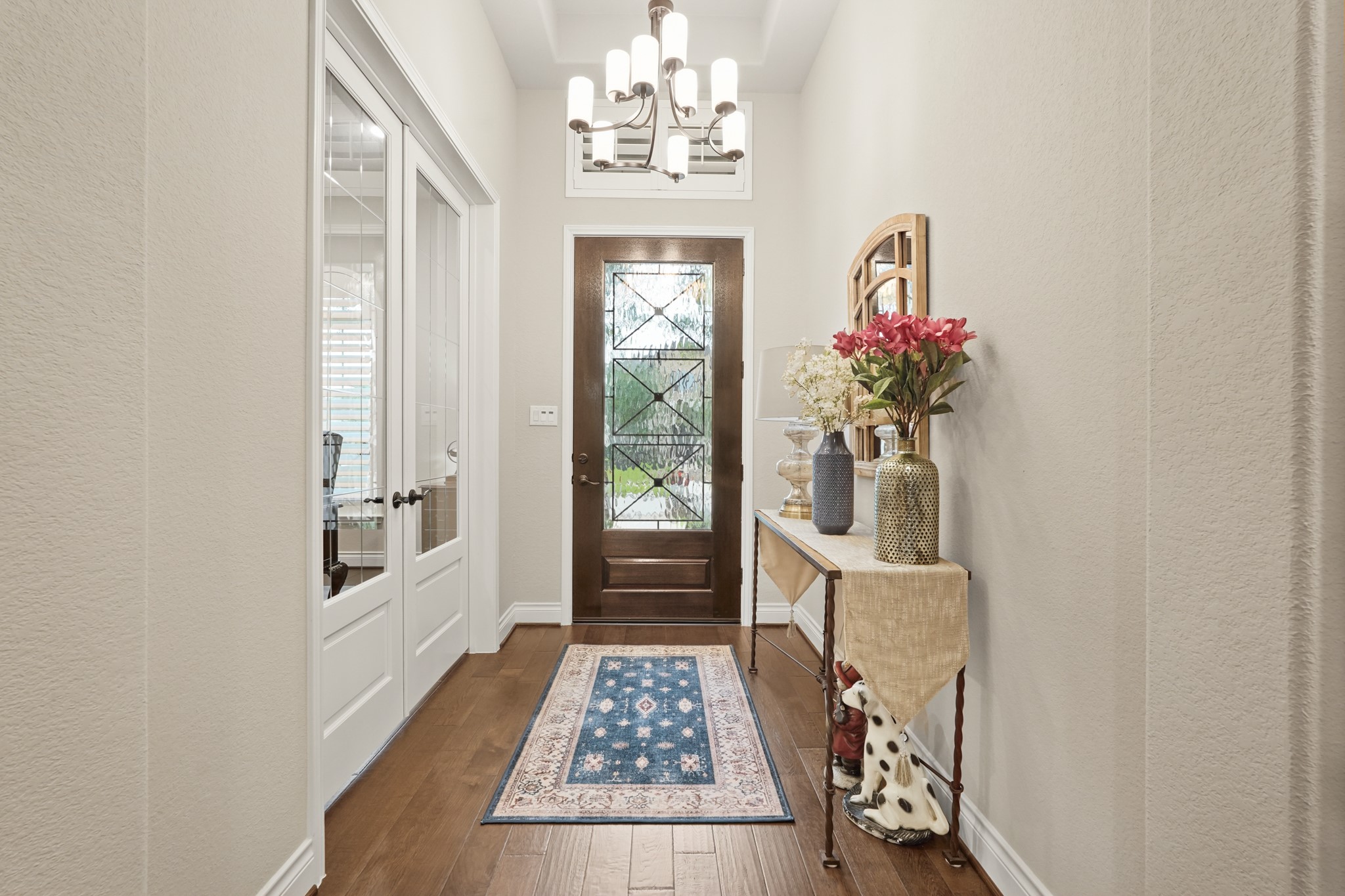 809 Sage Way Lane Friendswood, TX 77546 - Photo 6 of 22 Foyer and double doors to office/study