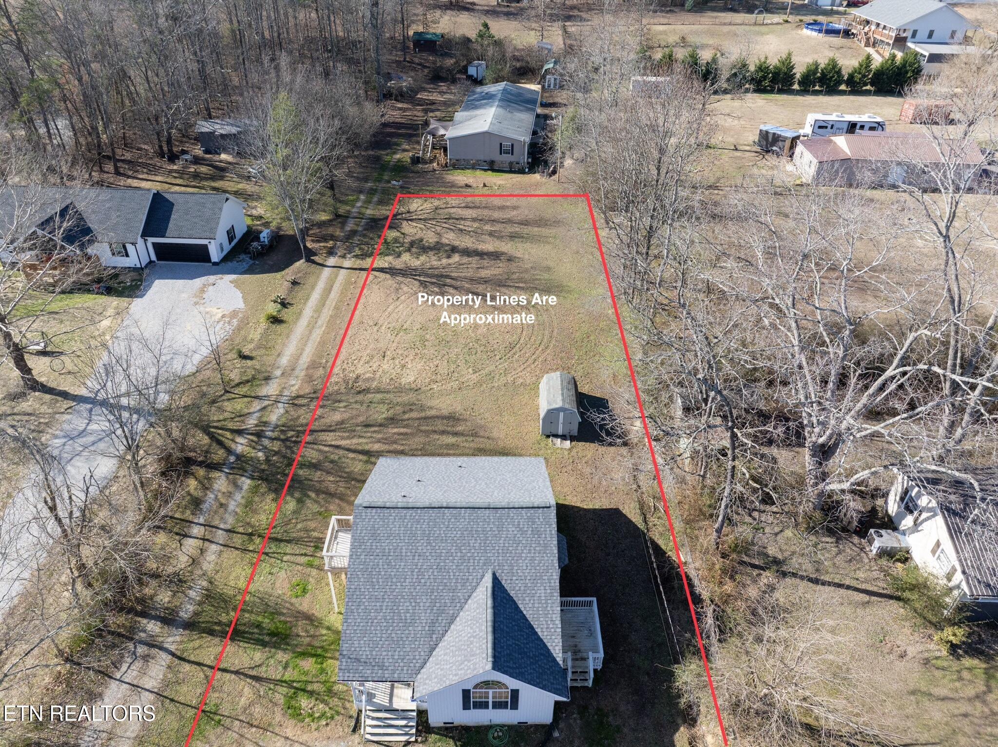 1406 Johnson Street Etowah, TN 37331 - Photo 5 of 6 Drone -front to back