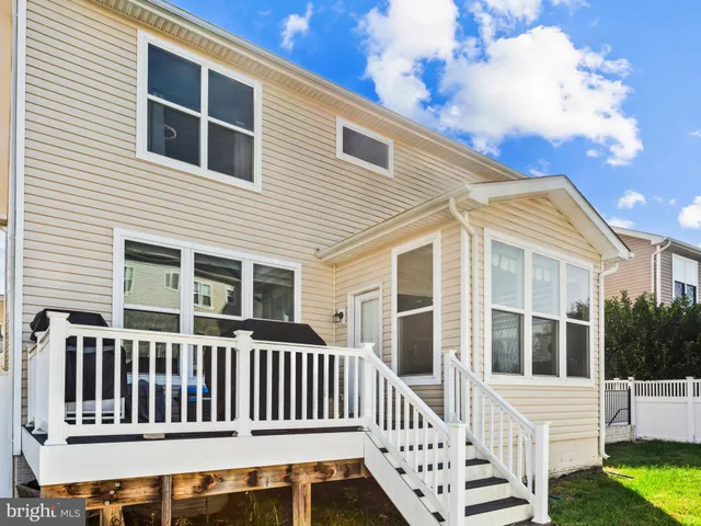 a view of a house with a deck