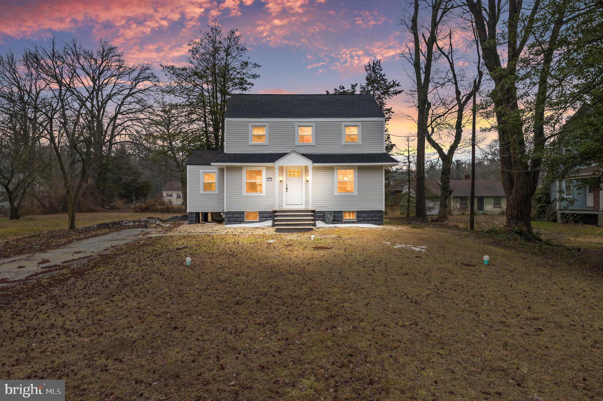 613 Hawks Bridge Road Carneys Point, NJ 08069 - Photo 2 of 38 a view of house with yard in front of house