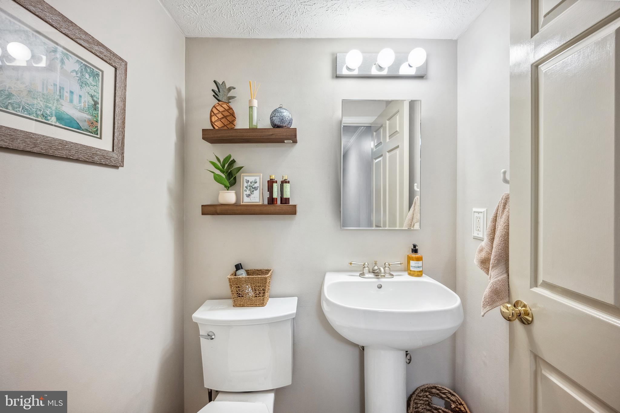 10655 John Ayres Drive Fairfax, VA 22032 - Photo 16 of 57 a bathroom with a sink a mirror and a toilet