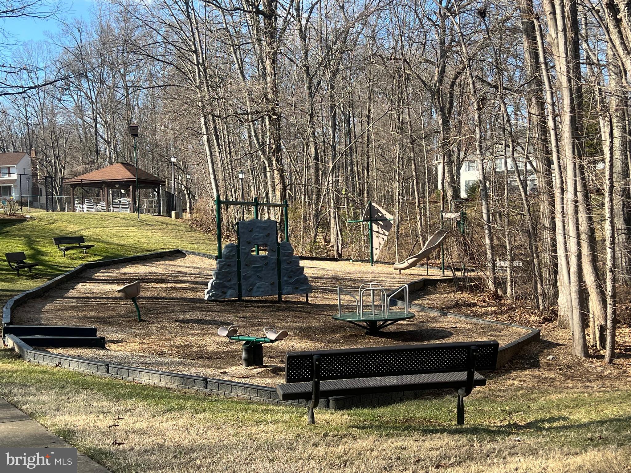 10655 John Ayres Drive Fairfax, VA 22032 - Photo 49 of 57 a view of a lake with chairs and tables