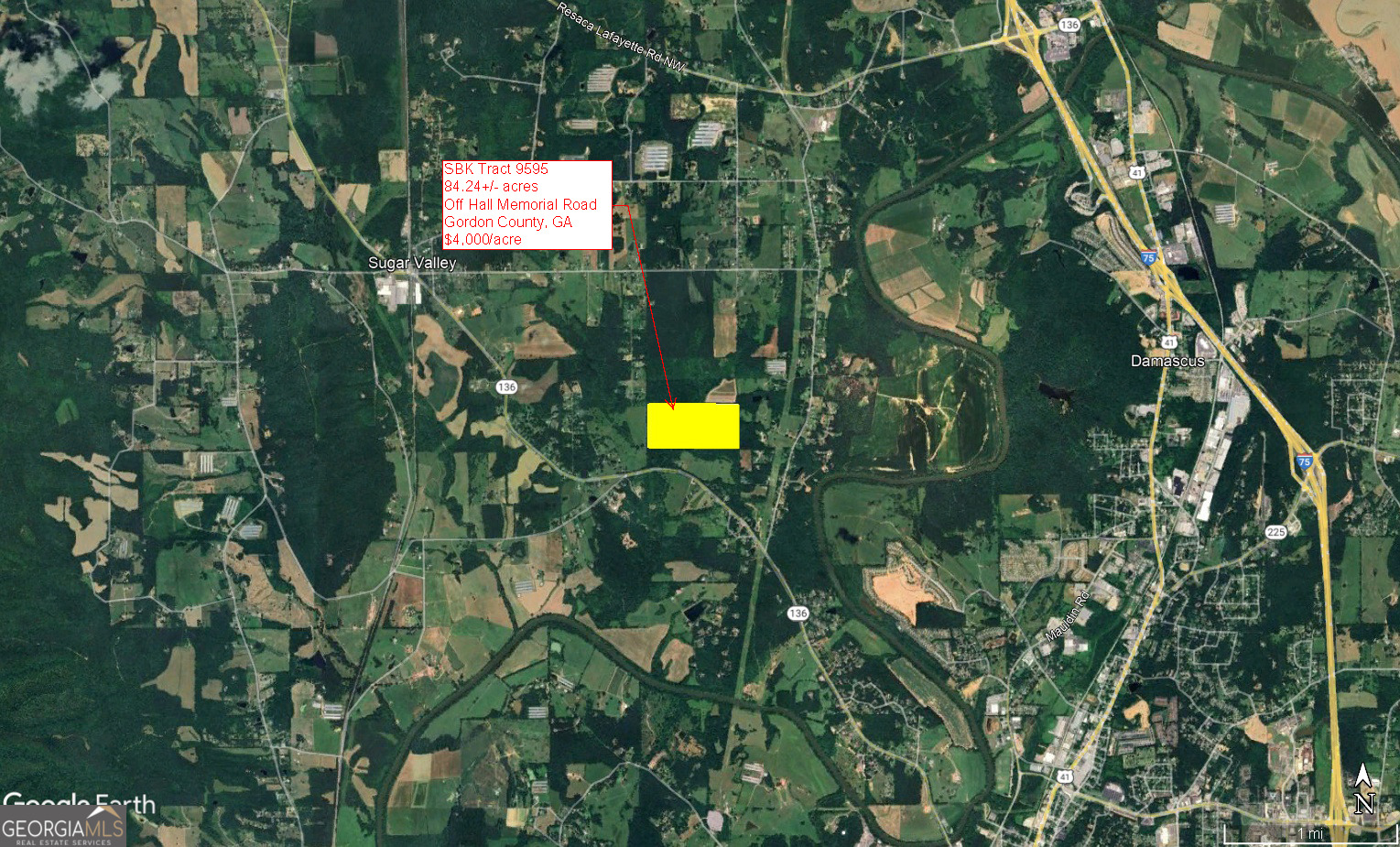 0 Hall Memorial Road, Unit 9595 Calhoun, GA 30703 - Photo 1 of 29 a view of a yard