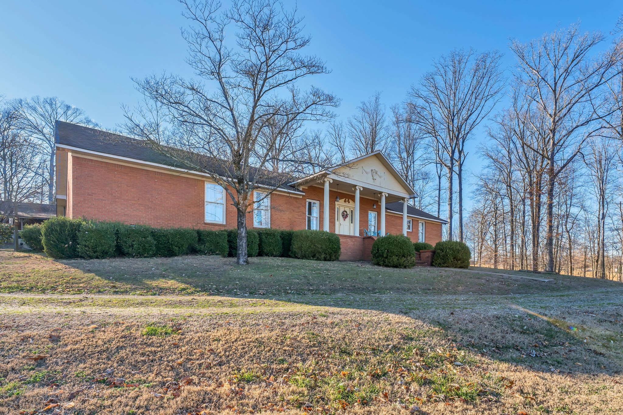 729 Rabbit Trail Road Leoma, TN 38468 - Photo 3 of 52 a front view of house with yard