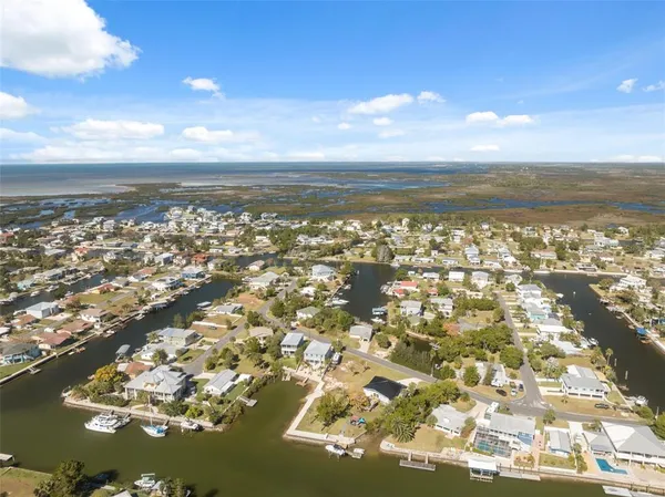 a view of city and lake