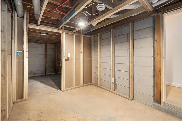 a view of empty room