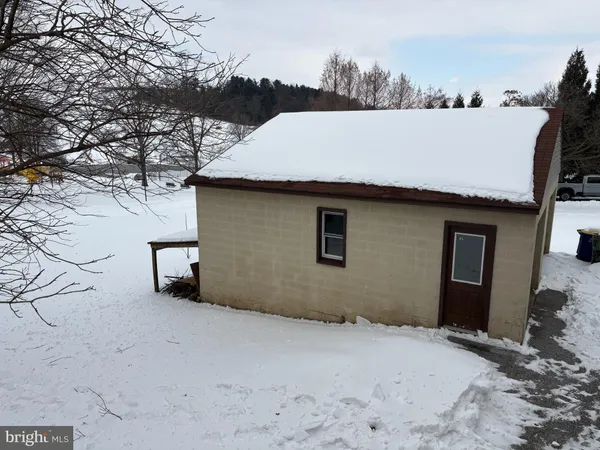 a house with a outdoor space