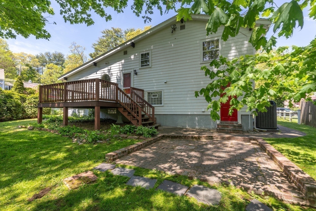34 Ridgewood Road Westwood, MA 02090 - Photo 26 of 31 a view of a house with a yard