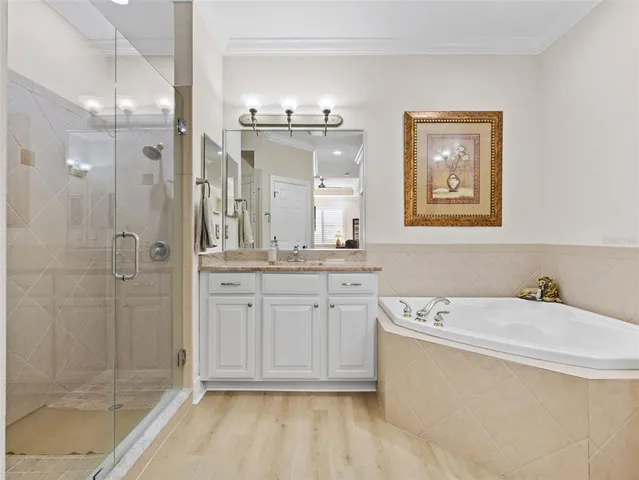 a bathroom with a shower and a toilet