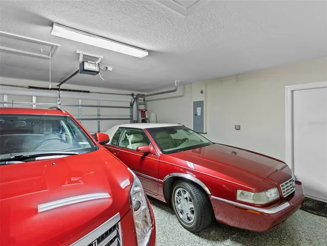 a view of a lake with a houses