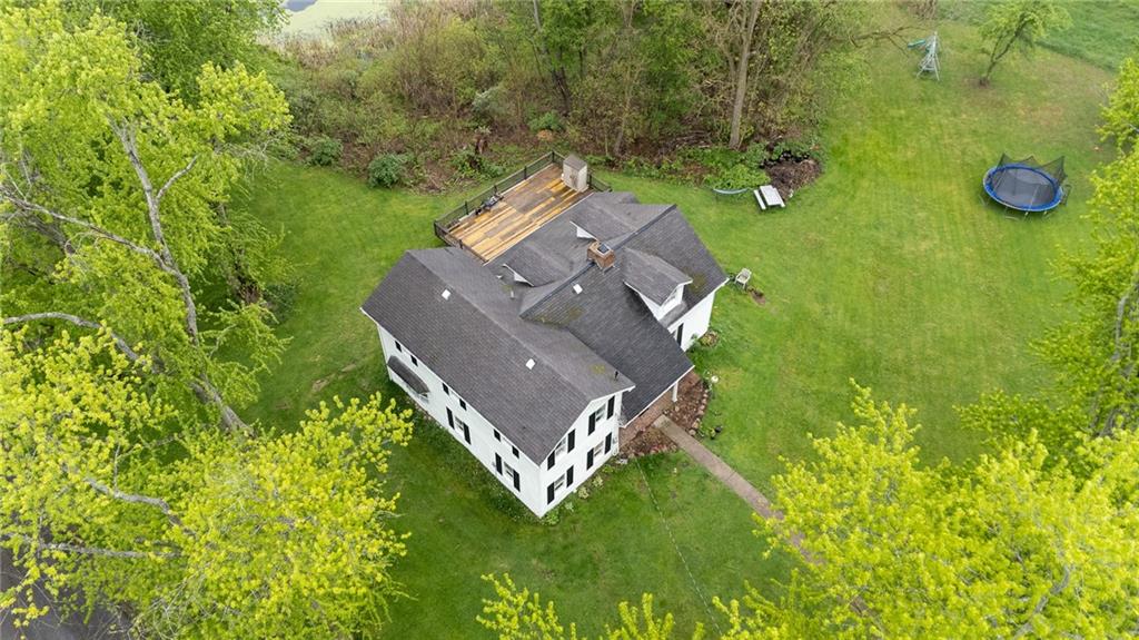 285 Poole Road Mercer, PA 16137 - Photo 38 of 43 an aerial view of a house with a yard