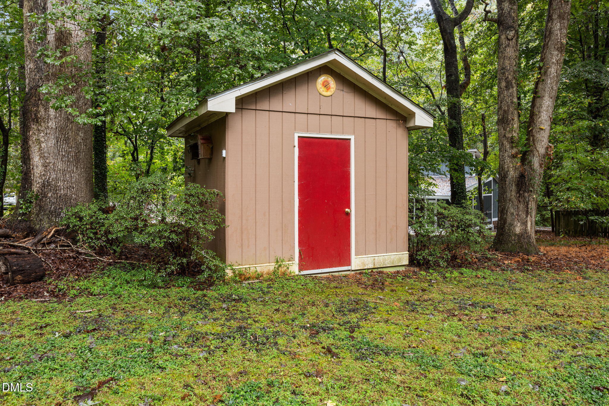 2713 Salisbury Plain Raleigh, NC 27613 - Photo 36 of 39 a view of a house with backyard and trees
