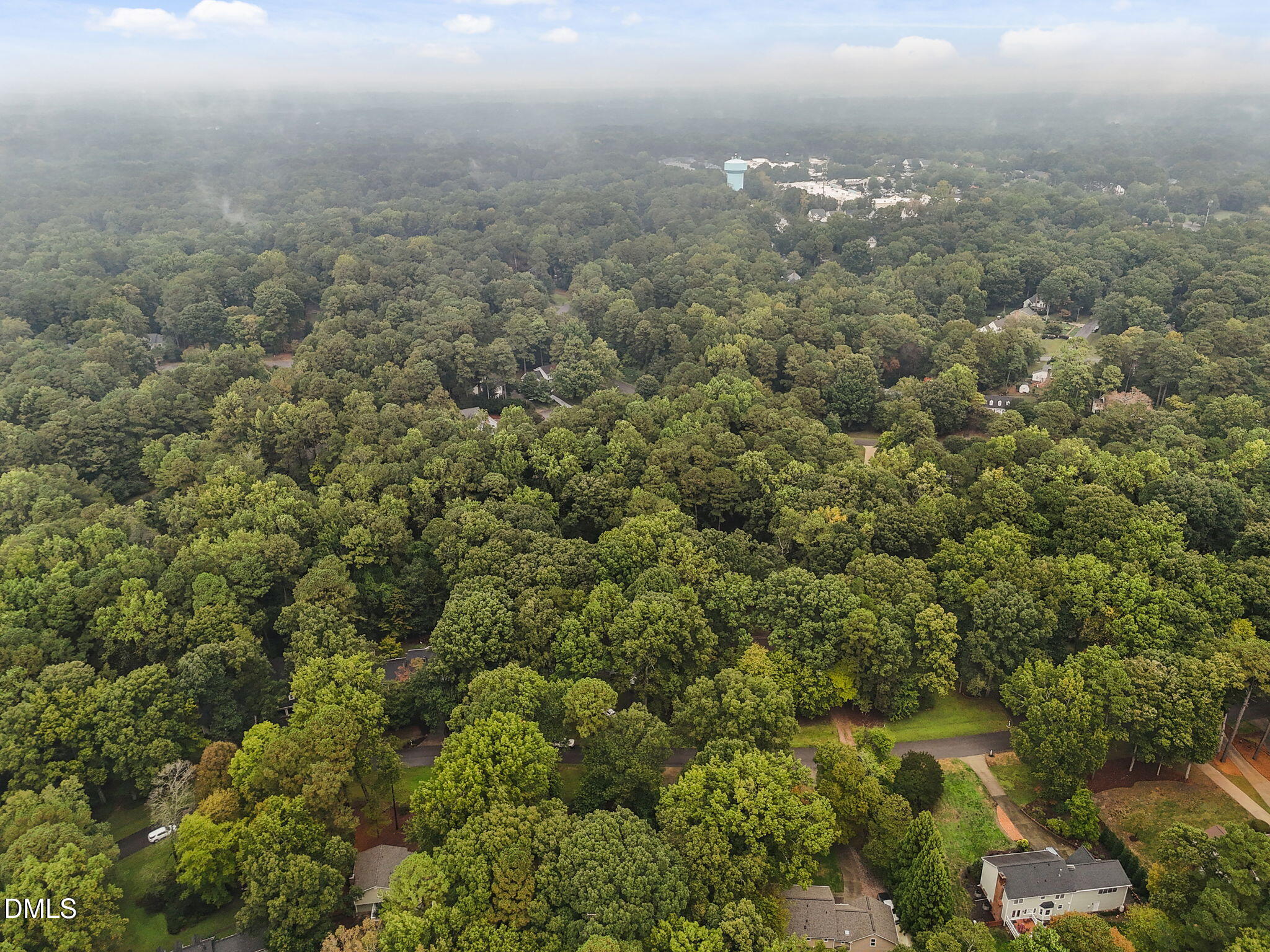 2713 Salisbury Plain Raleigh, NC 27613 - Photo 38 of 39 an aerial view of house with yard and mountain view in back