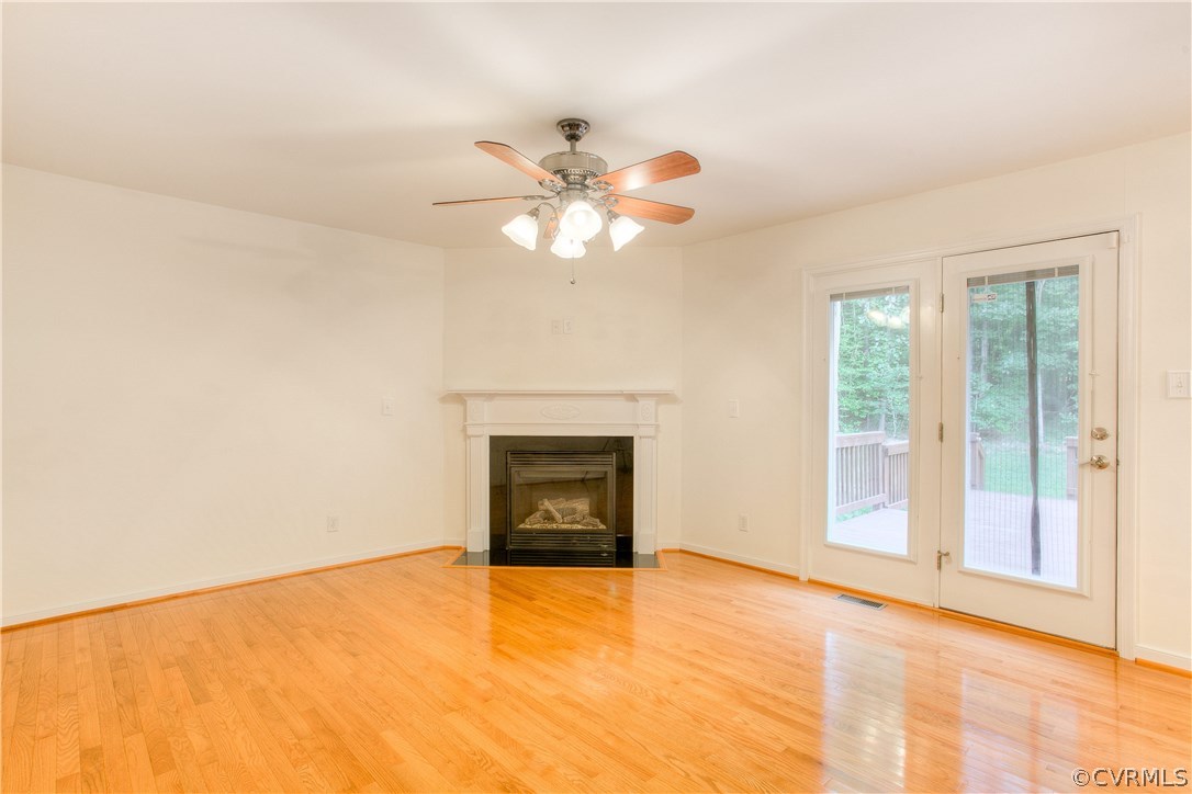 17436 Creekbed Road Chesterfield, VA 23838 - Photo 11 of 44 The Family Room is spacious and offers a corner ga