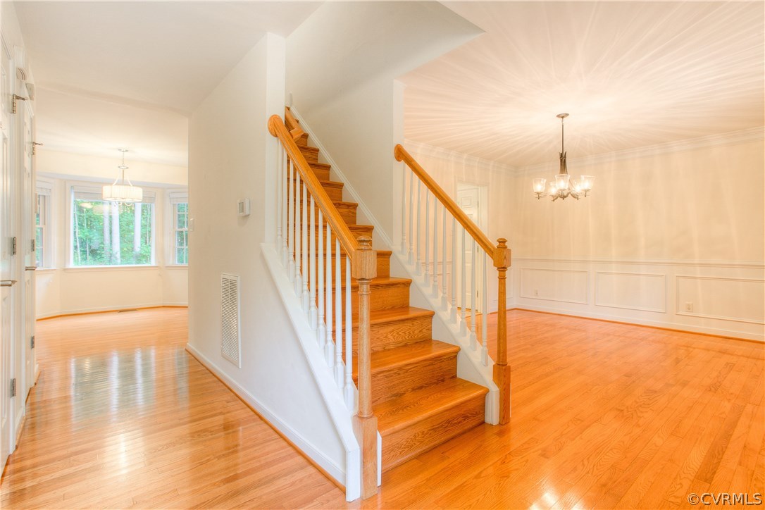17436 Creekbed Road Chesterfield, VA 23838 - Photo 13 of 44 The Foyer is open and spacious. This is the wonde