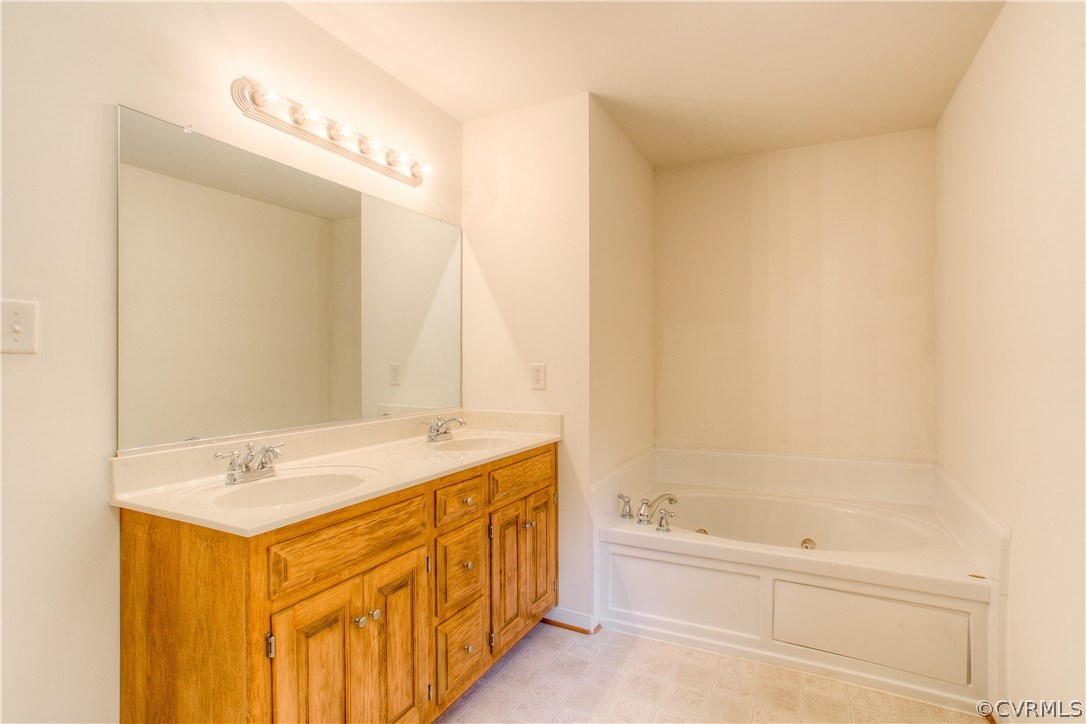 17436 Creekbed Road Chesterfield, VA 23838 - Photo 26 of 44 The Owner's Bathroom is spacious with double vanit