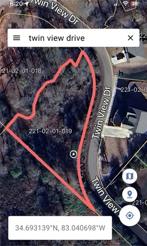 $40,000 | Lot 19 Twin View Drive, Westminster, SC 29693