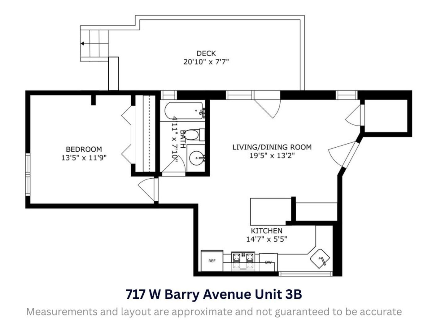 717 West Barry Avenue, Unit 3B Chicago, IL 60657 - Photo 11 of 12