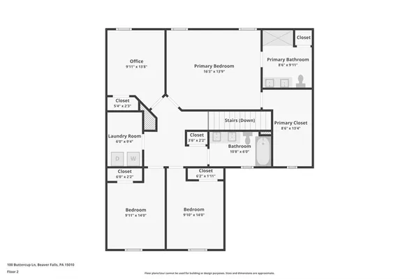 $348,990 | 159 Smith Lane, Beaver Falls, PA 15010